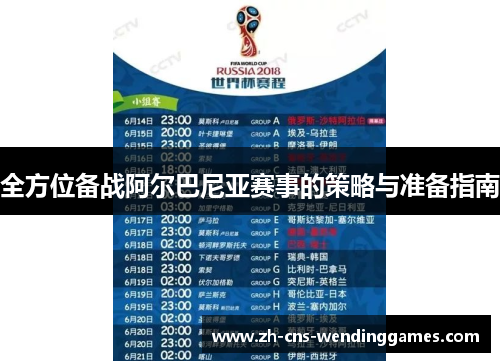 全方位备战阿尔巴尼亚赛事的策略与准备指南 全方位备战阿尔巴尼亚赛事的策略与准备指南